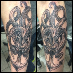 Traditional Tattoo, Awesome Tattoos, Tattoo Octopus, Octopus tattoo design, Thigh octopus tattoo, Octopus Tattoos, Octopus Old School Tattoo, Ink Octopus,