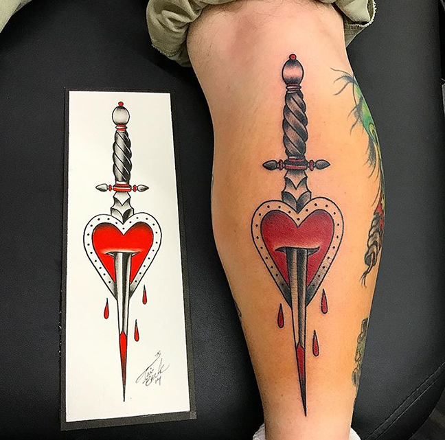 small dagger tattoo 27122019 023 dagger tattoo tattoovaluenet   tattoovaluenet