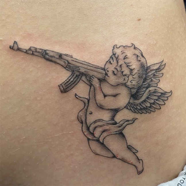 Top 10 Gangster Gun Tattoo Ideas That Will Blow Your Mind 