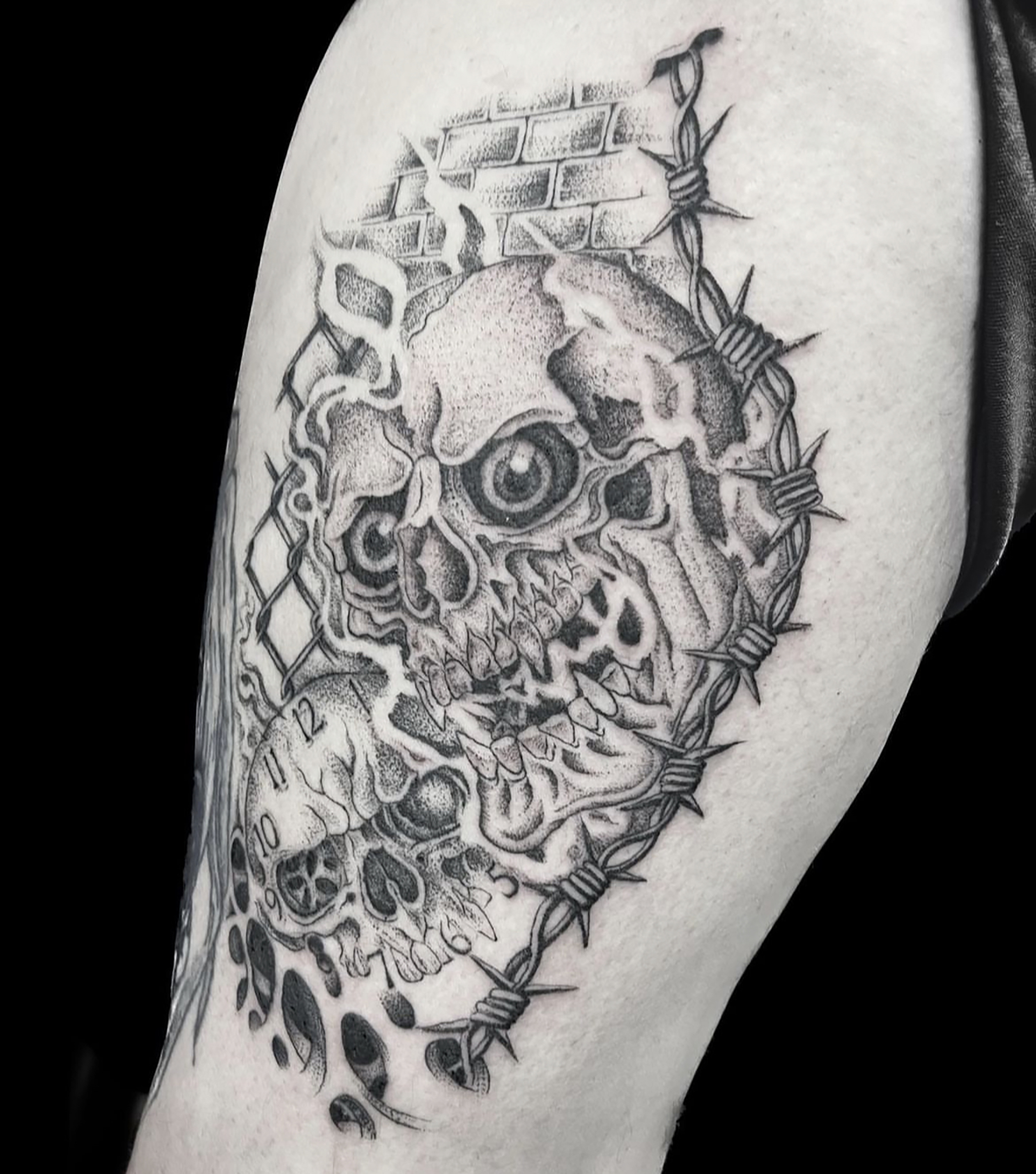 Tiger skull tattoo by Mariestel on DeviantArt