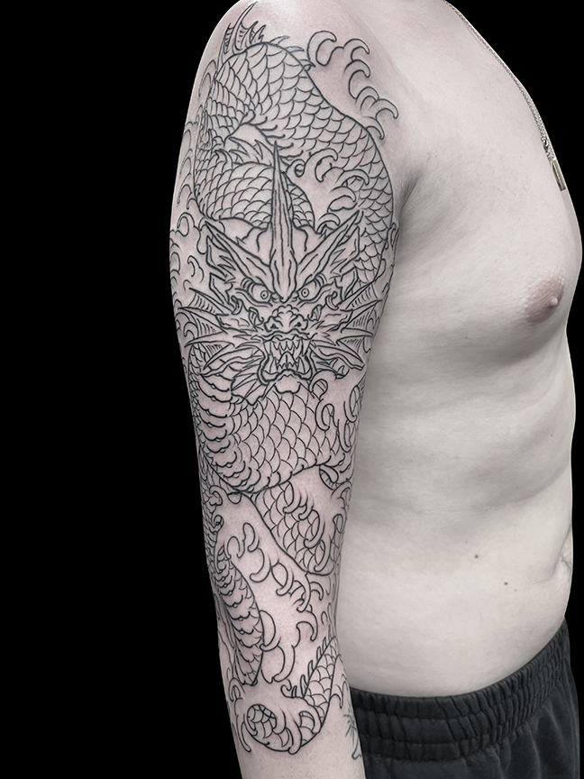 Dot work, shapes & patterns hand tattoo. – Golden Iron Tattoo Studio  DownTown Toronto