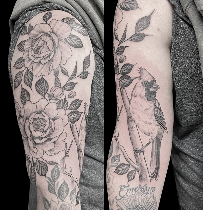 Ink & Iron tattoo - Todays project by Andrew #tattoo #tattoos #smoothtattoo  #ink #inked #inkedgirls #realism #blackandgreytattoo #grandeprairie |  Facebook
